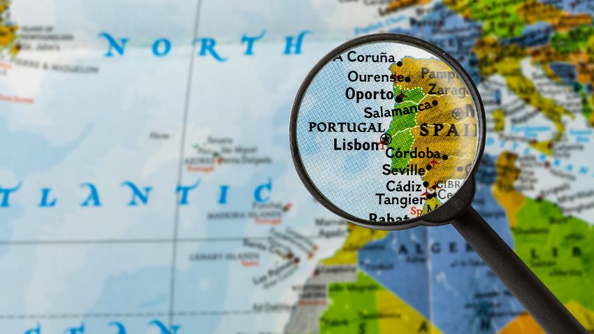 Map of Portugal - Securing a Portugal D7 Visa unfolds a tapestry of advantages, making it an appealing choice for those seeking a residence permit that transcends borders.