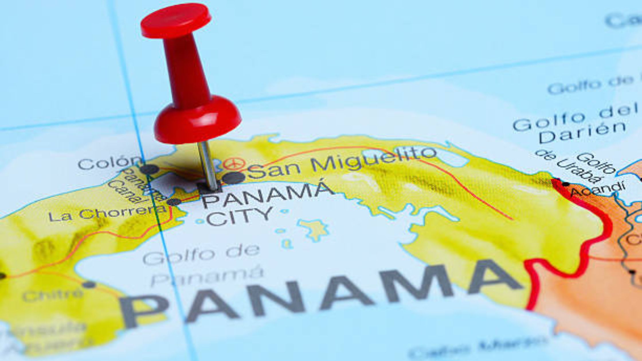 Mapa do Panamá