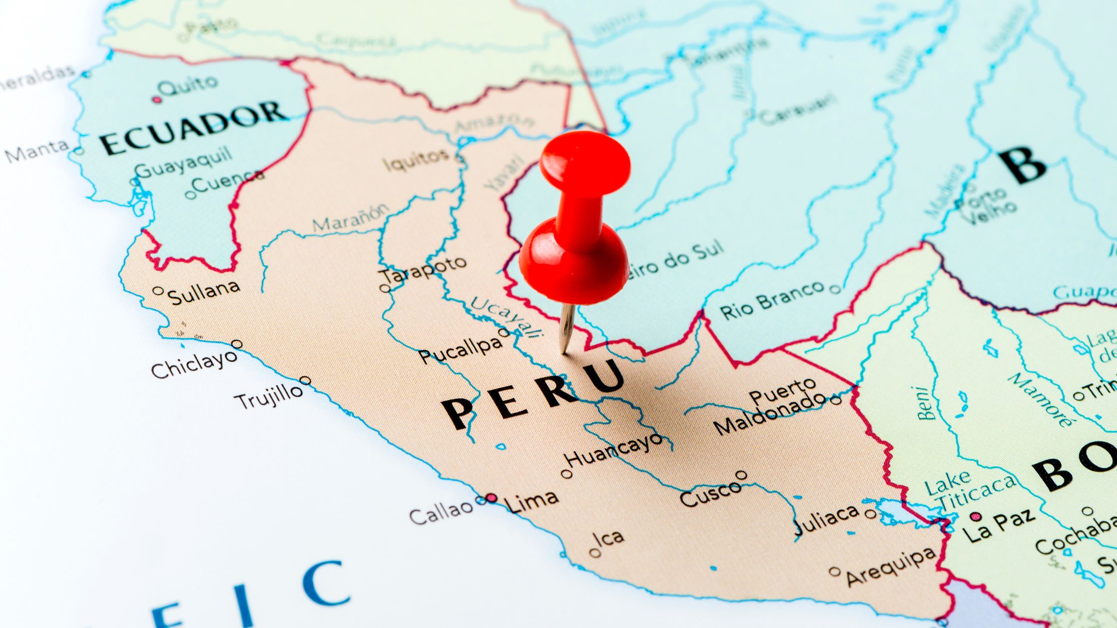 mapa do Peru