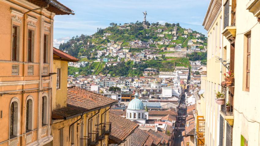 Old town of Quito, Ecuador