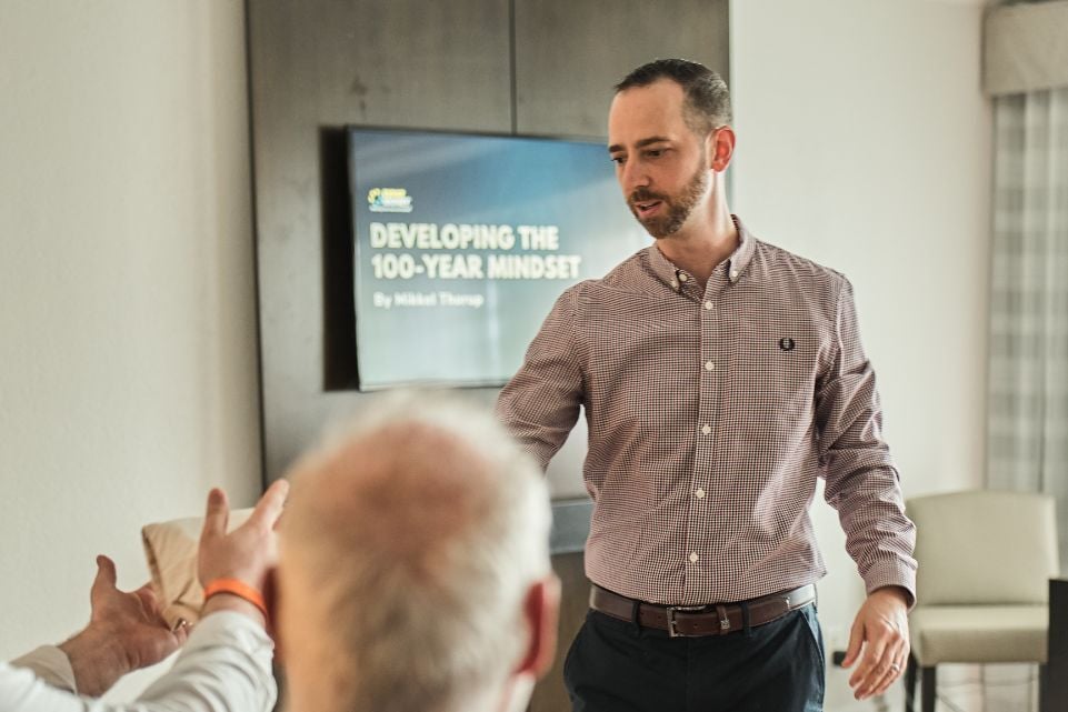 Mikkel Thorup from Expat Money live presentation