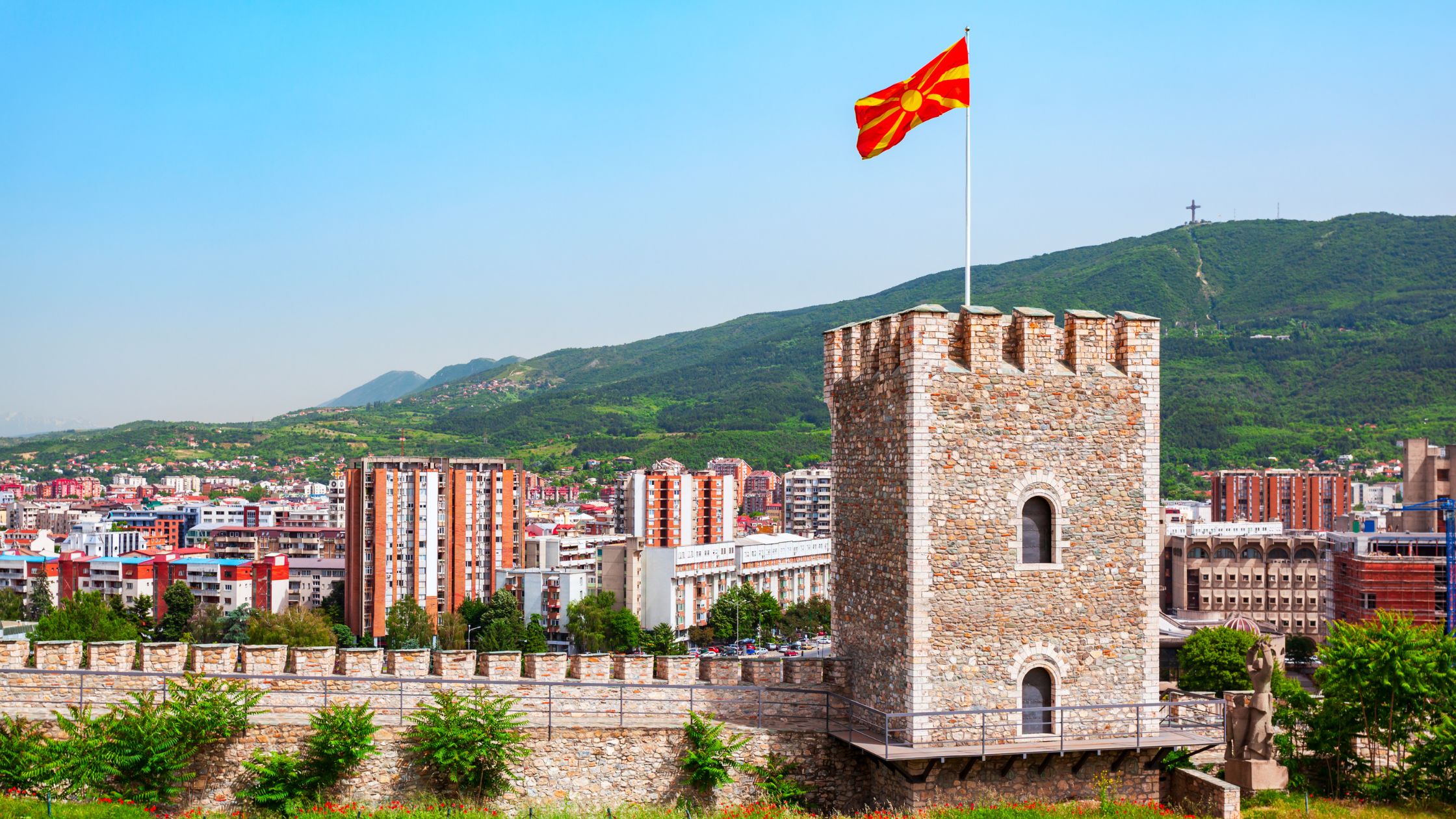 Skopje Fortress is a historic fortress located in the old town of Skopje, capital of North Macedonia
