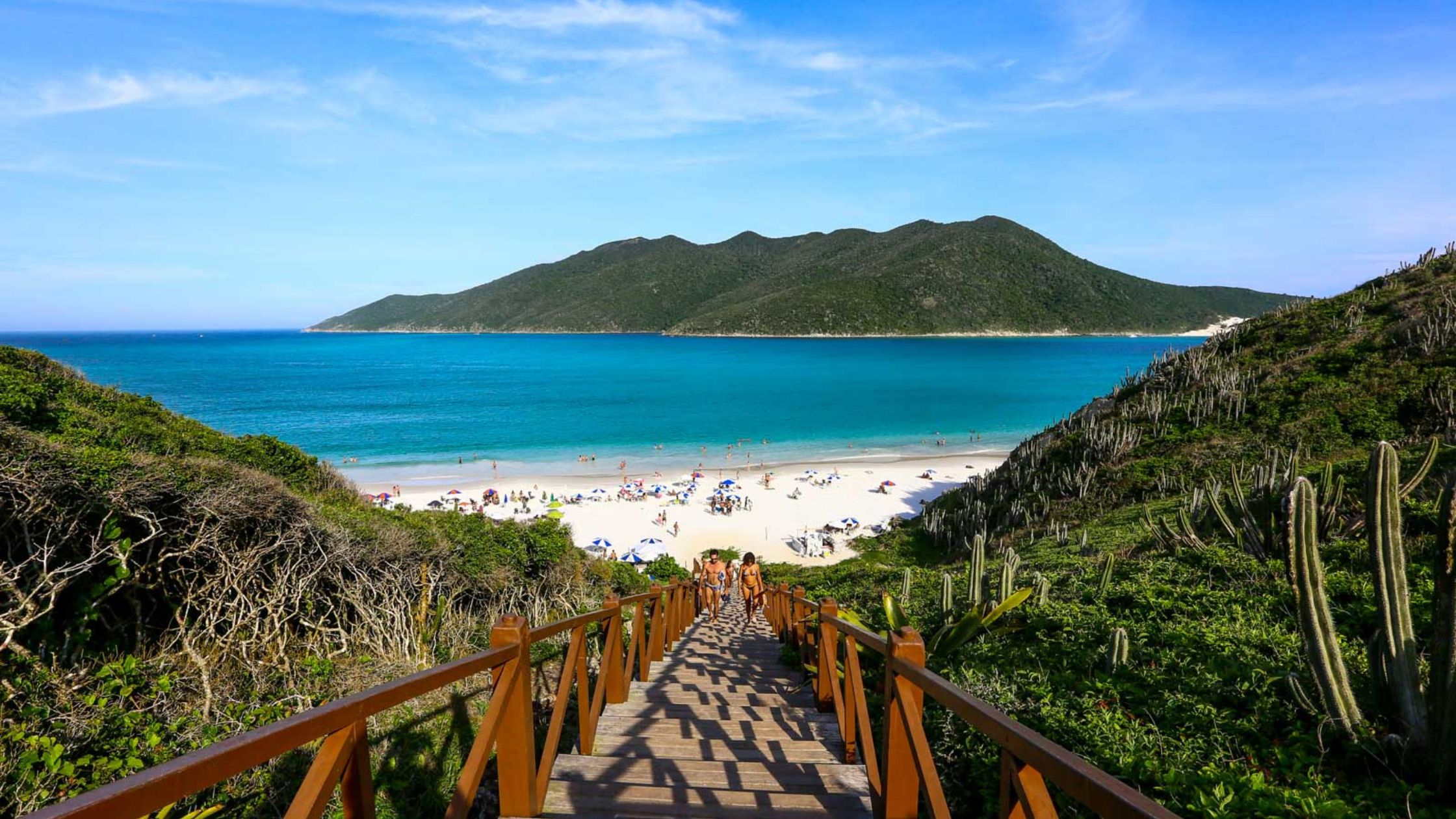Pontal do Atalaia Beach Staircase, Arraial do Cabo Consider seeking support from your college or university's international office. Language can be a barrier, so inquire about language courses or support services available to help you learn Portuguese and navigate Brazilian culture.